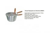 Panela de pipoca em aluminio