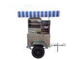 Carretinha De Espetinho Churrasquinho Com Caixa Térmica