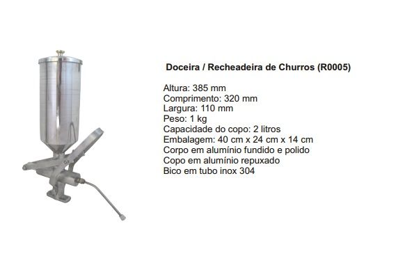 Doceira 2 litros